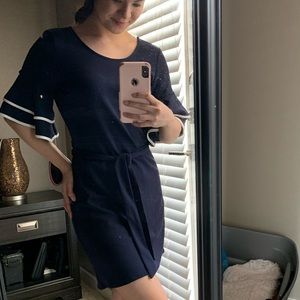 Paper Dolls Bell-Sleeve Dress